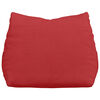 vidaXL Atpakaļ spilvens Sarkana 45 x 20 x 35 cm audums