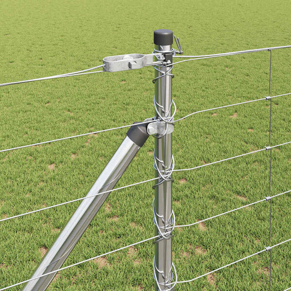 vidaXL Žoga āķis Cinkots 25 x 1,2 m Tērauds