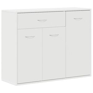 vidaXL kumode, 88x30x70 cm, inženierijas koks, balta