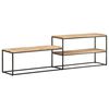 vidaXL TV galdiņš, 180x30x50 cm, neapstrādāts mango koks