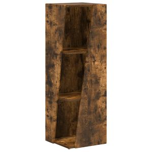 vidaXL Sānu plaukts 33 x 32 x 100,5 cm Inženierijas koks Dūmaka ozols
