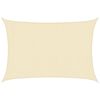 vidaXL saulessargs, 160 g/m&sup2;, krēmkrāsas, 3x4,5 m, HDPE