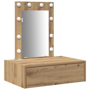 vidaXL Dressing galds Brūna 60 x 40 x 70 cm Inženierijas koks