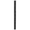 vidaXL augsnes pārsegs, melns, 1,5x25 m, PP