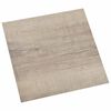 vidaXL Pa&scaron;līmējo&scaron;ie Grīdas Dēļi Vecs koks 30,5 x 30,5 cm 20 gab. PVC