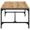 vidaXL Kafijas galdiņ&scaron; Artisānā ozols 100 x 50 x 35 cm