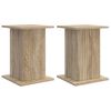 vidaXL Augu statīvs 2 pcs Sonomas ozols 30,5 x 30 x 43 cm