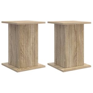 vidaXL Augu statīvs 2 pcs Sonomas ozols 30,5 x 30 x 43 cm