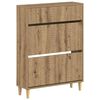 vidaXL Apavu skapis DELFT 78 x 24 x 103 cm Inženierijas koks