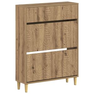 vidaXL Apavu skapis DELFT 78 x 24 x 103 cm Inženierijas koks