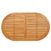 vidaXL Galda virsma Eļļa dabīgā 120 x 70 x 2 cm Cietā akācijas koks