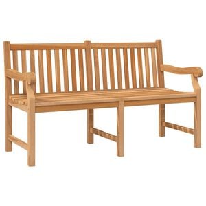 vidaXL dārza sols, 150 cm, masīvs tīkkoks