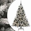 vidaXL Mākslīgā Ziemassvētku egle ar bumbiņu 120 cm 150 LED
