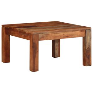 vidaXL kafijas galdiņ&scaron; 60x60x35 cm Akācijas masīvkoka