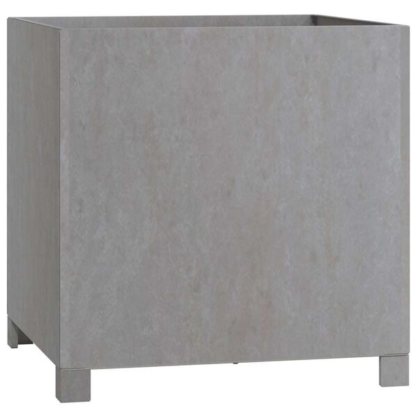 vidaXL puķu kastes ar kājām, 2 gb., rūsas, 50x50x50cm, kortena tērauds