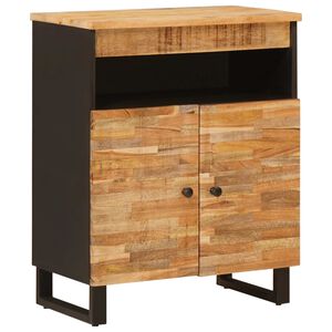 vidaXL Sānu skapis Brūna 60 x 33 x 75 cm Cieta mango koksne