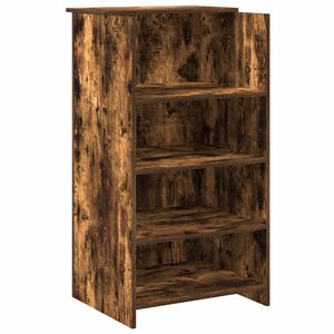 vidaXL reģistratūra, kūpināts ozols 55x50x103,5 cm inženierijas koks
