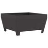vidaXL Uguns bļoda Melna 80 x 80 x 43 cm Novecināts tērauds