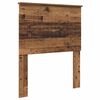 vidaXL Galvgalis ar galvas klāju Vecs koks 80 cm Inženierijas koks