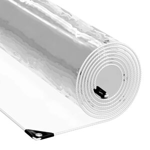 vidaXL Augu pārsegs Caurspīdīgs 2,5 x 1 m PVC