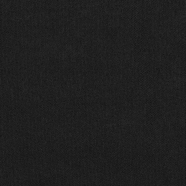 vidaXL biezie aizkari, 2 gab., 140x175 cm, linveida, melni