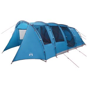 vidaXL Tuneļveida telts Zila 675 x 392 x 210 cm