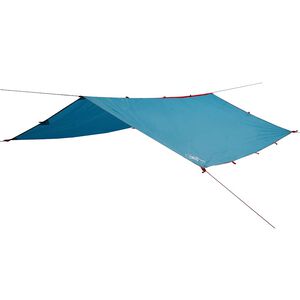 vidaXL kempinga tents, zila, 360x294 cm, ūdensizturīga