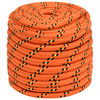 vidaXL Daudzfunkcionāla saimniecības virve 16 mm 250 m Oranža PP