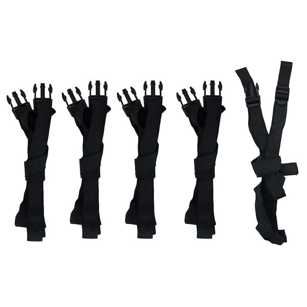 vidaXL laivas pārvalks, zils, 760x350x40 cm