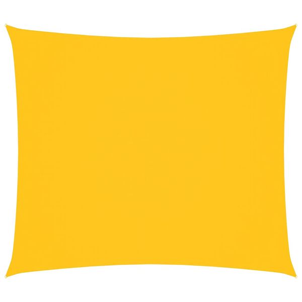 vidaXL saulessargs, taisnstūra, 2x2,5 m, dzeltens oksforda audums