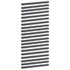 vidaXL Dārza apmales nosegprofils 20 gab. 100 x 5 x 5 cm Tērauds