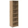 vidaXL Plakans Artisānā ozols 50 x 41 x 185 cm Inženierijas koks