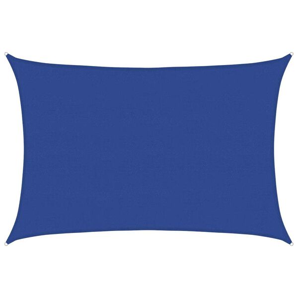 vidaXL saulessargs, 160 g/m&sup2;, taisnstūra, zils, 5x6 m, HDPE