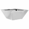 vidaXL Dārza stādītājs Sudraba 35 x 35 x 15 cm Cinkots tērauds