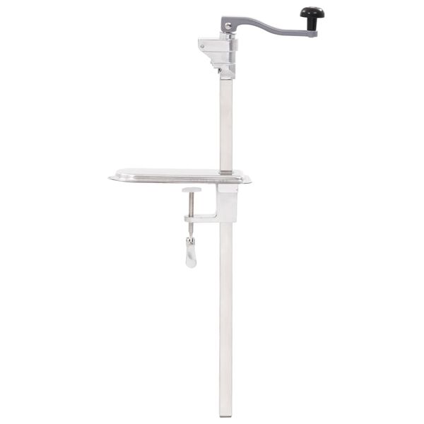 vidaXL konservu attaisāmais, sudraba krāsa, 70 cm, alumīnijs, tērauds