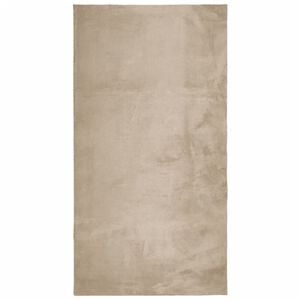 vidaXL paklājs HUARTE, īsa spalva, mazgājams, smil&scaron;krāsa, 60x110 cm
