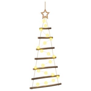 vidaXL Karājo&scaron;s Ziemassvētku koks 90 cm 30 LED Silti balts