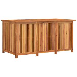 vidaXL dārza uzglabā&scaron;anas kaste, 150x80x75 cm, akācijas masīvkoks