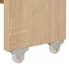 vidaXL izvelkams galds, 175x90x75 cm, Sonomas ozolkoka krāsa