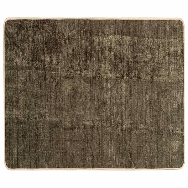 vidaXL Paklāja ceļ&scaron; MARSA Meža zaļa 100 x 80 cm Poliesters un PVC