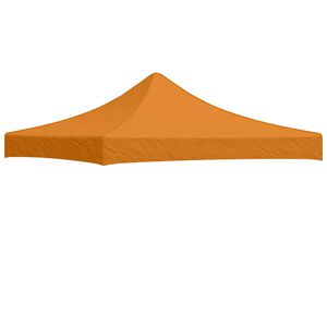 vidaXL dārza nojumes jumts, 3x3 m, oranžs, 270 g/m&sup2;