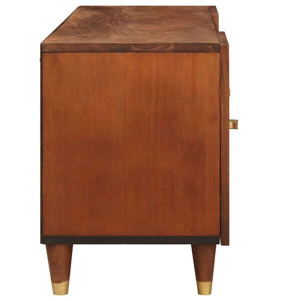 vidaXL Mediju uzglabāšanas skapji un plaukti Brūna 105 x 33.5 x 46 cm