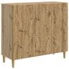 vidaXL Puse Artisan Ozols 89 x 34,5 x 80 cm Inženierijas koks