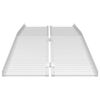 vidaXL Ramp for Wheelchair 270 kg Sudraba 92 x 73 x 5 cm Alumīnijs