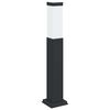 vidaXL stabveida gaismeklis, 50 cm, melns, IP44