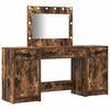 vidaXL Dressing galds 3 gab. Brūna 78,5 x 41 x 135 cm