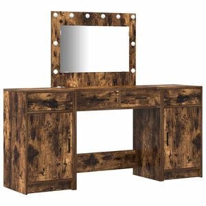 vidaXL Dressing galds 3 gab. Brūna 78,5 x 41 x 135 cm