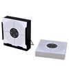 vidaXL mērķa turētājs, 14 cm, kvadrāta forma, 100 papīra mērķi