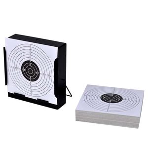 vidaXL mērķa turētājs, 14 cm, kvadrāta forma, 100 papīra mērķi