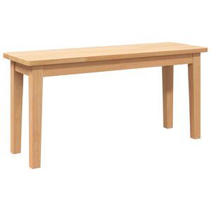 vidaXL Sols 90 cm Masīvkoka gumija